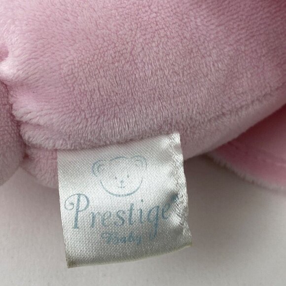 Vintage Prestige Plush Cloth Baby Doll, Soft Rattle Toy Blonde Girl 9" Long - Picture 7 of 9